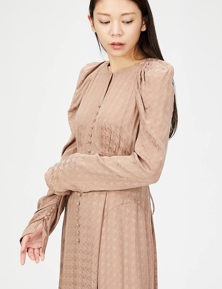 ✨完売品　フレイアイディー　IPEKER キュプラジャガードワンピース 新作！IPEKERキュプラジャガードワンピース | FRAY I.D